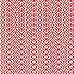 Pink red and white background, decorative pattern