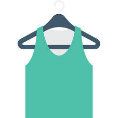
Blouse Flat Vector Icon 
