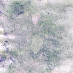 Watercolor illustration. Marble texture, blue. Watercolor transparent stain. Blur, spray. Gray and blue color.