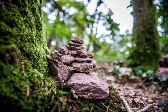 piccolo menhir lasciato per ricordo