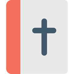 Fototapeta premium Bible Vector Icon 