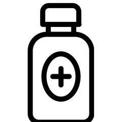 Obraz premium Supplement Vector Line Icon 