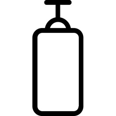 
Punch Bag Vector Line Icon
