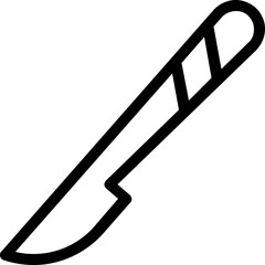 
Scalpel Vector Line Icon
