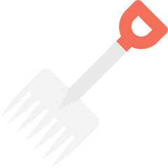 
Shovel Flat Vector Icon 
