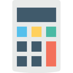 
Calculator Flat Vector Icon
