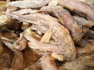 processed fish sold in the Indonesian market