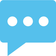 
Chatting Flat Vector Icon
