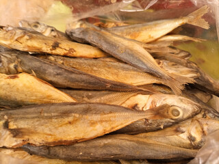 processed fish sold in the Indonesian market