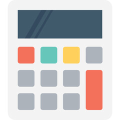 
Calculator Flat Vector Icon
