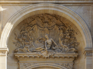 Fronton Grand Palais Paris 8ème France