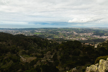 Fototapeta premium view over Portugal