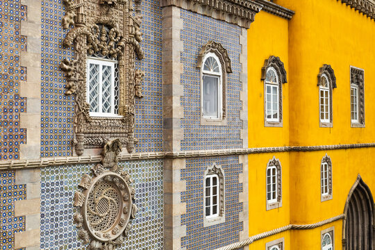 Parque e Pal&aacute;cio Nacional da Pena in Sintra Portugal