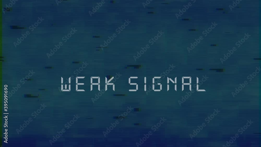 Poster unique design abstract digital animation pixel noise glitch error video damage