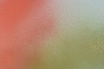 red and green spray paint on blue background