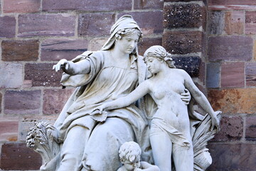 Fototapeta premium Donauquelle in Donaueschingen