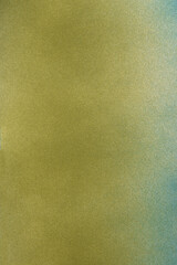 spray paint gradient from green to blue on a white paper background