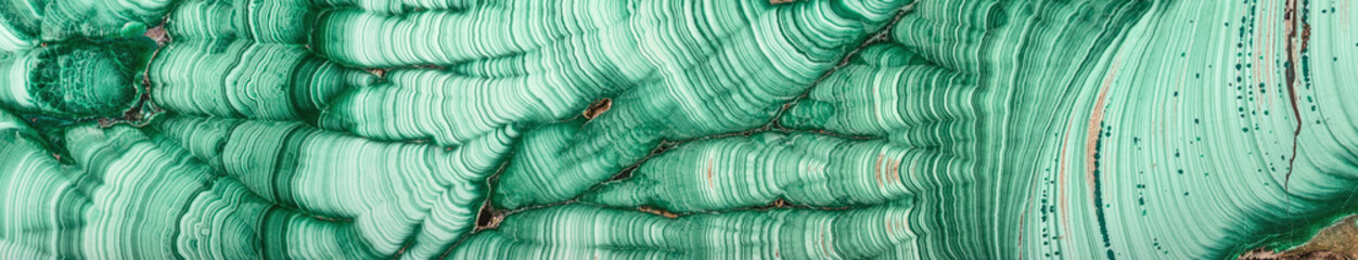 lines in dark and light green malachite stripe - obrazy, fototapety, plakaty