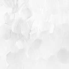 White square paint raster background. brash strokes texture. Hand drawn splashes