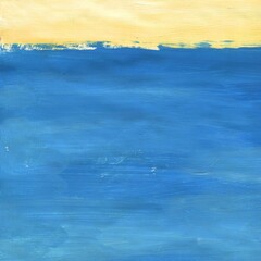 yellow blue paint raster background. brash strokes texture