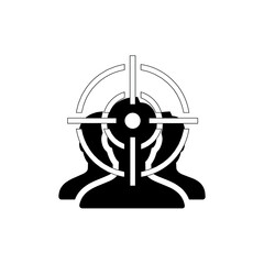 criminal target icon