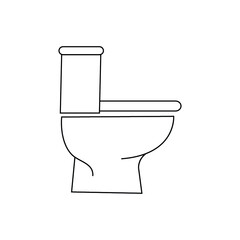 toilet vector icon