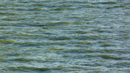 sea surface with ripples