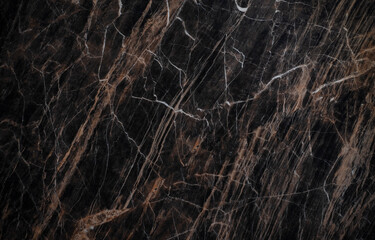 Naklejka na ściany i meble Natural black marble texture for skin tile wallpaper luxurious background, for design art work
