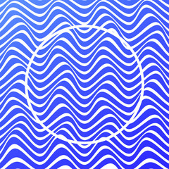 ABSTRACT ILLUSTRATION COLORFUL WAVY LINE PATTERN TEMPLATE BACKGROUND. COVER DESIGN 