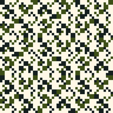 Squares, figures seamless pattern. Checks, shapes ornate. Tribal motif. Geometric background. Modern wallpaper. Ethnic ornament. Textile print, web design, geometry abstract. Geometrical image. Vector