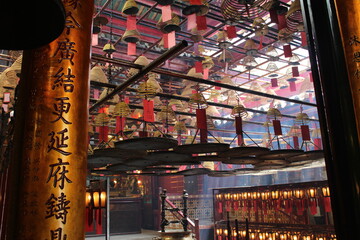 Chinese Temple interior