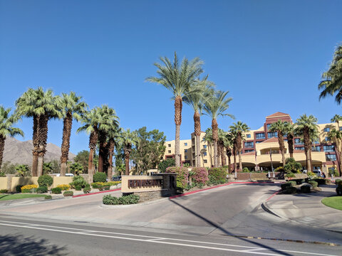 Renaissance Palm Springs Hotel Entrance