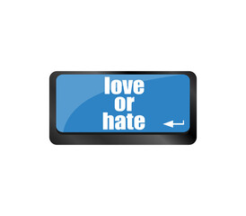 love or hate relationships communication impressions ratings reviews computer keyboard key,