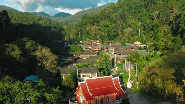 Mae Kampong mountain village in Chiang Mai province, Thailand