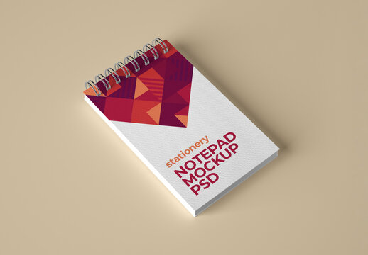 Notepad Branding Mockup