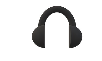 black earphone You can use the icon for many purposes such as: website, user interface, print templates, promotional materials, infographics, web and mobile applications ...