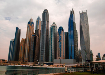 Plakat Dubai Marina, UAE
