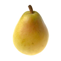 Ripe fruit pear fruit isolated on white background