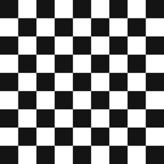 Seamless black and white abstract tiles background.