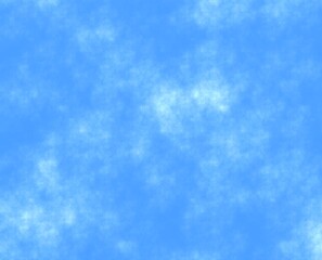 White clouds on blue sky texture.