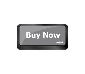keyboard keys buy now icon - business concept
