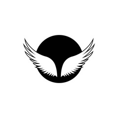 Wing Logo Vector Design for Company, Tattoo, etc