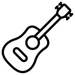 Gitarre Musik Instrument Icon