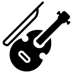 Geige Musik Instrument Icon