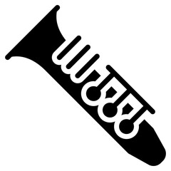 Klarinette Musik Instrument Icon