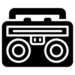 Radio Musik Instrument Icon