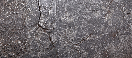 panoramic metal texture, worn steel plate background