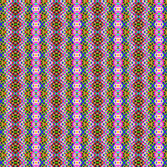 Pink brown texture, textile shapes, geometries, seamless pattern with shapes