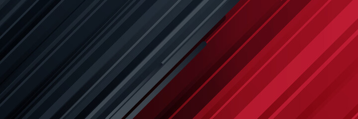 Obraz premium Modern black red white abstract contrast background. Vector illustration design for corporate business presentation, banner, cover, web, flyer, card, poster, game, texture, slide, magazine, and ppt