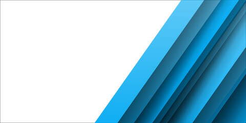 Simple modern blue abstract 3D background with stripes. Vector illustration design for corporate business presentation, banner, cover, web, flyer, card, poster, game, texture, slide, magazine, and ppt
